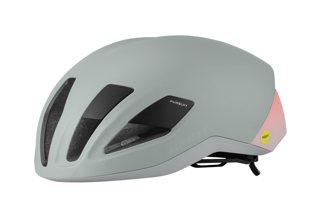 GIANT PURSUIT MIPS MATTE DUSTY BLUE/CORAL
