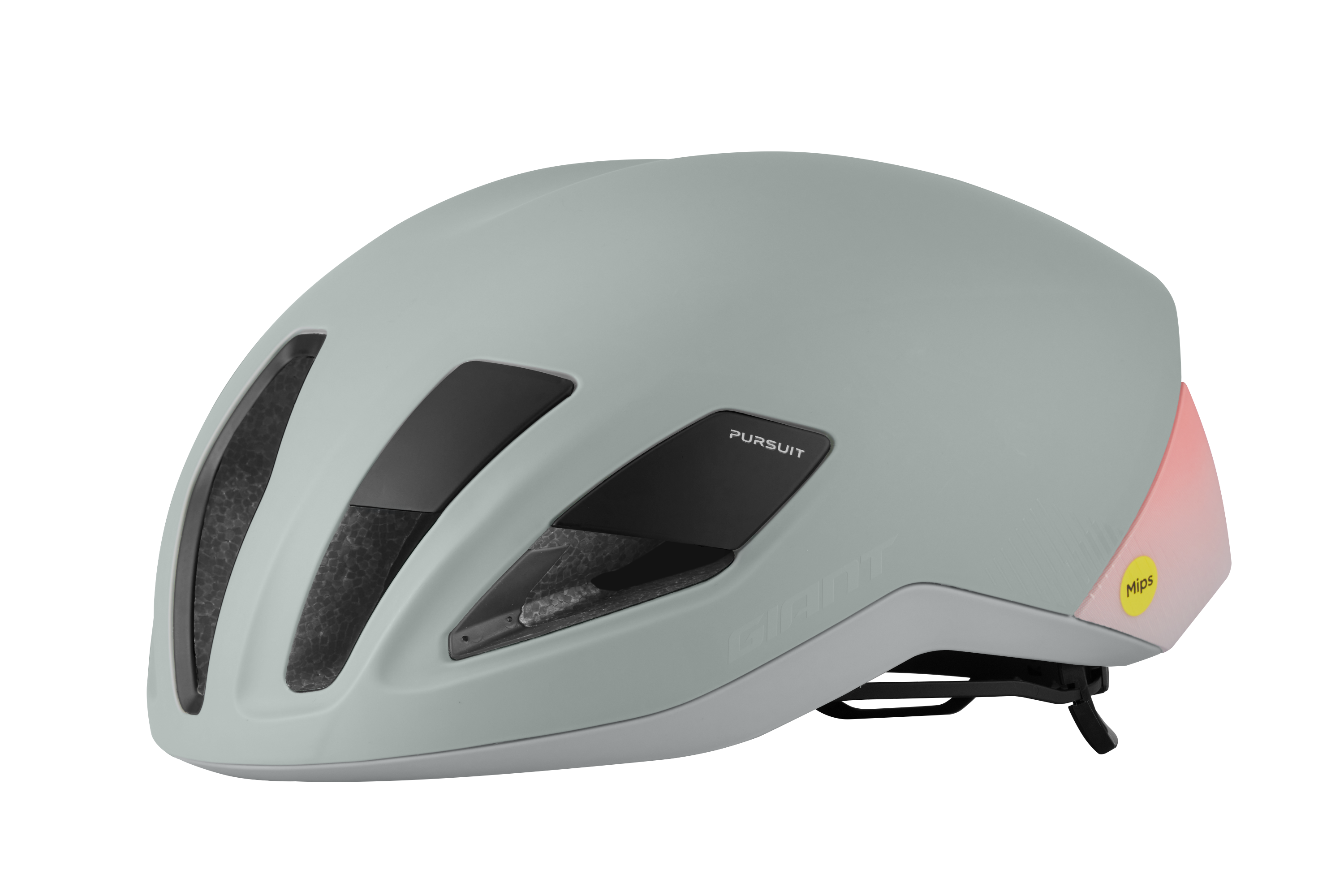 GIANT PURSUIT MIPS MATTE DUSTY BLUE/CORAL