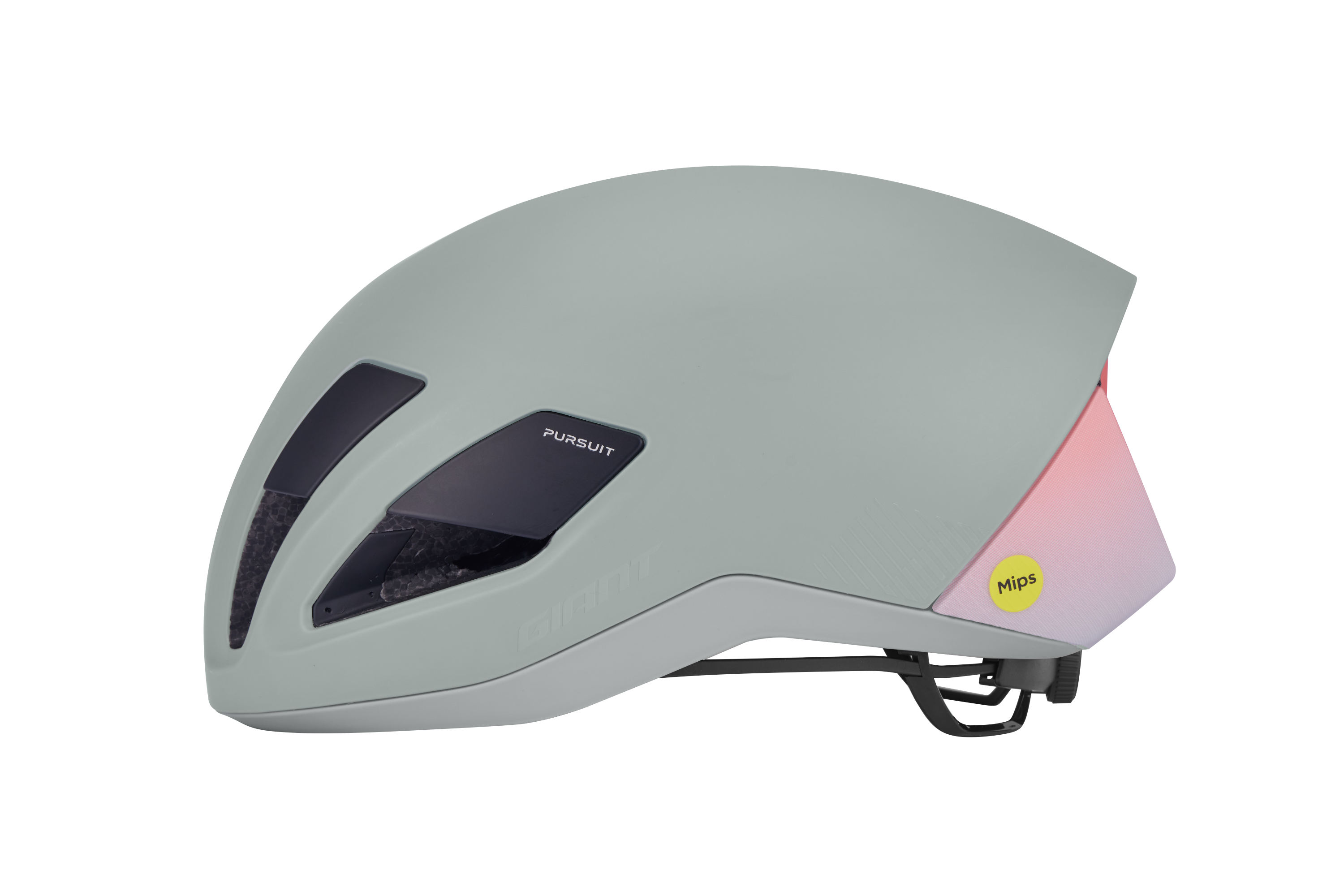 GIANT PURSUIT MIPS MATTE DUSTY BLUE/CORAL