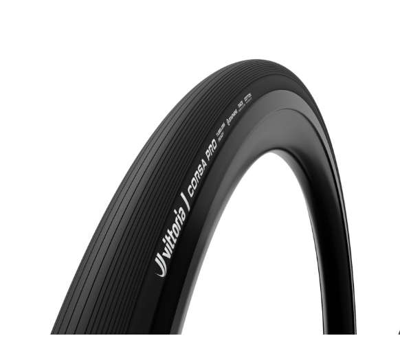 VITTORIA CORSA PRO TLR 700x28C TYRE (BLACK)