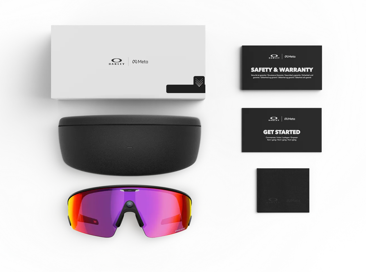 OAKLEY META VANGUARD BLACK W/PRIZM ROAD