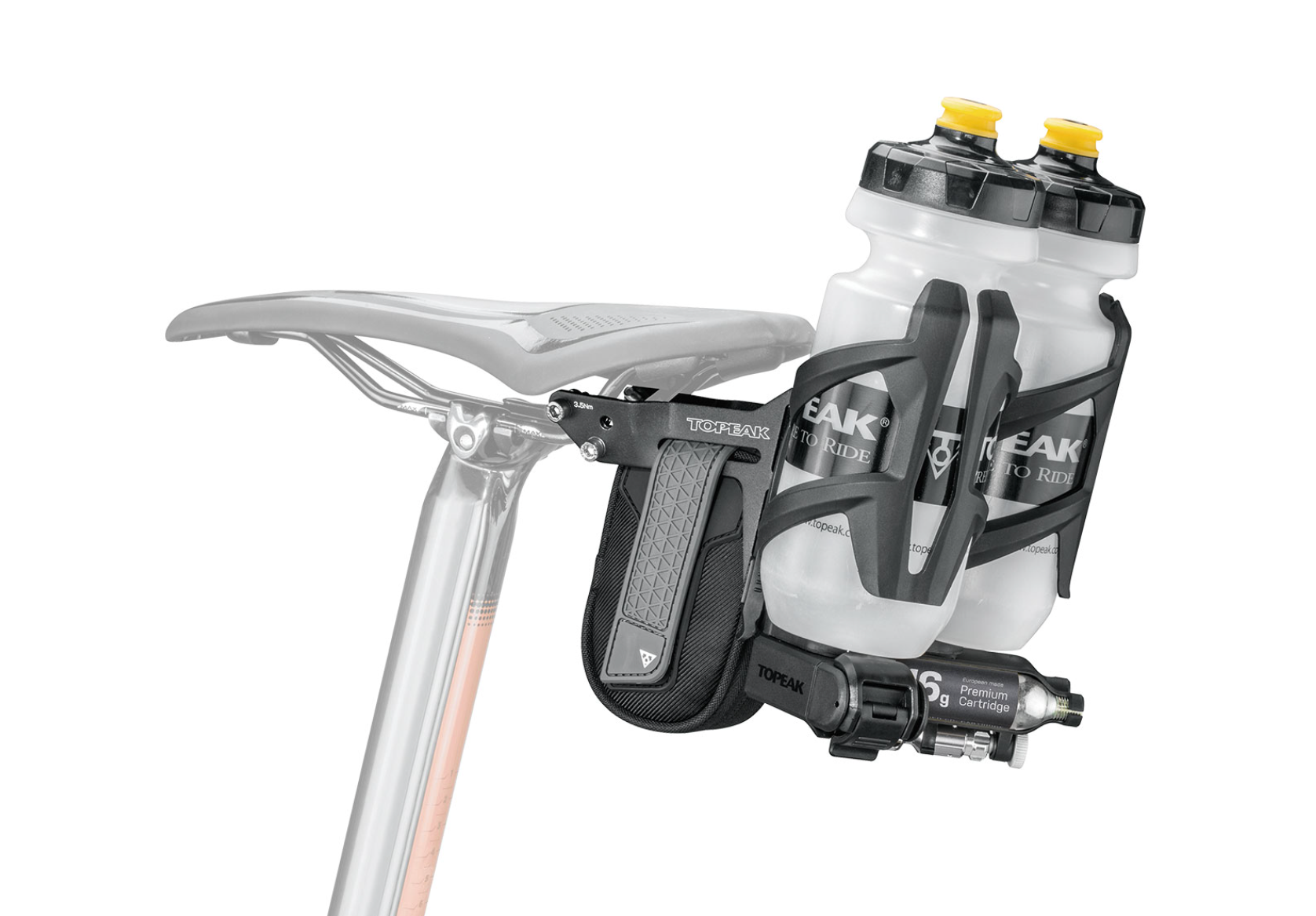 TOPEAK TRI-BACKUP PRO V BOTTLE CAGE MOUNT