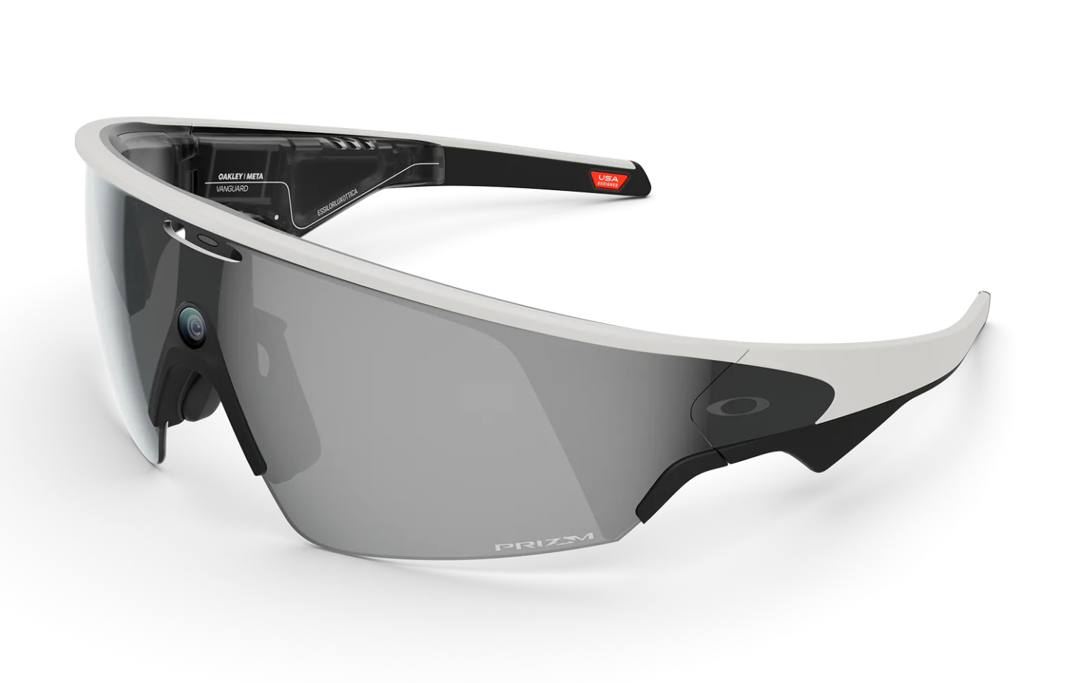 OAKLEY VANGUARD META WHITE W/PRIZM BLACK