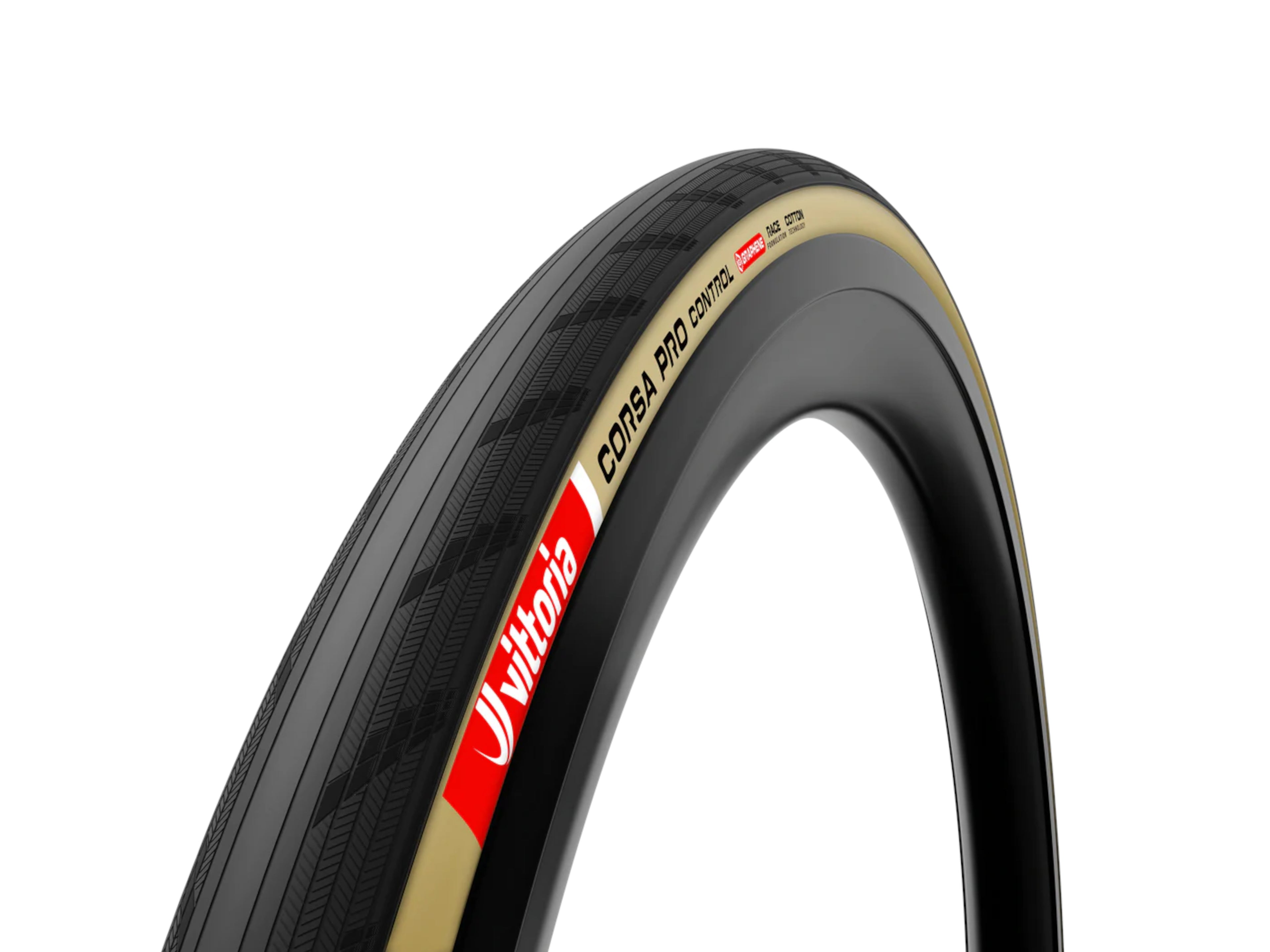 VITTORIA CORSA PRO CONTROL 700x28C TLR TYRE (TAN)